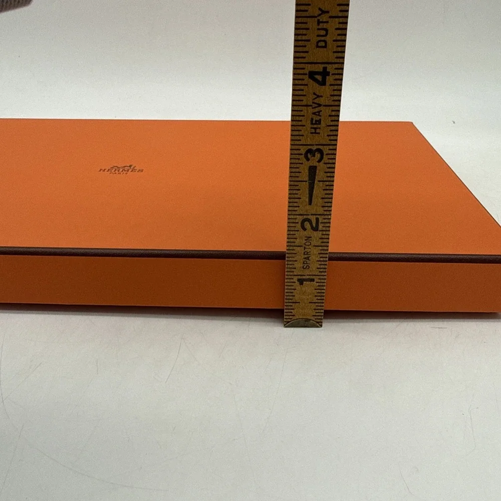 Hermes Empty Box Rectangle Orange ~14